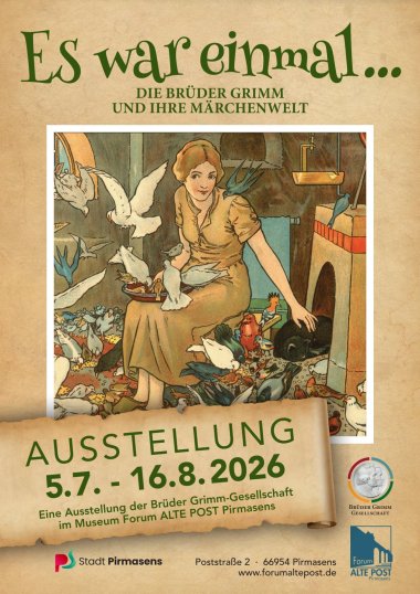 Plakat "Es war einmal... -Die Brüder Grimm und ihre Märchenwelt"