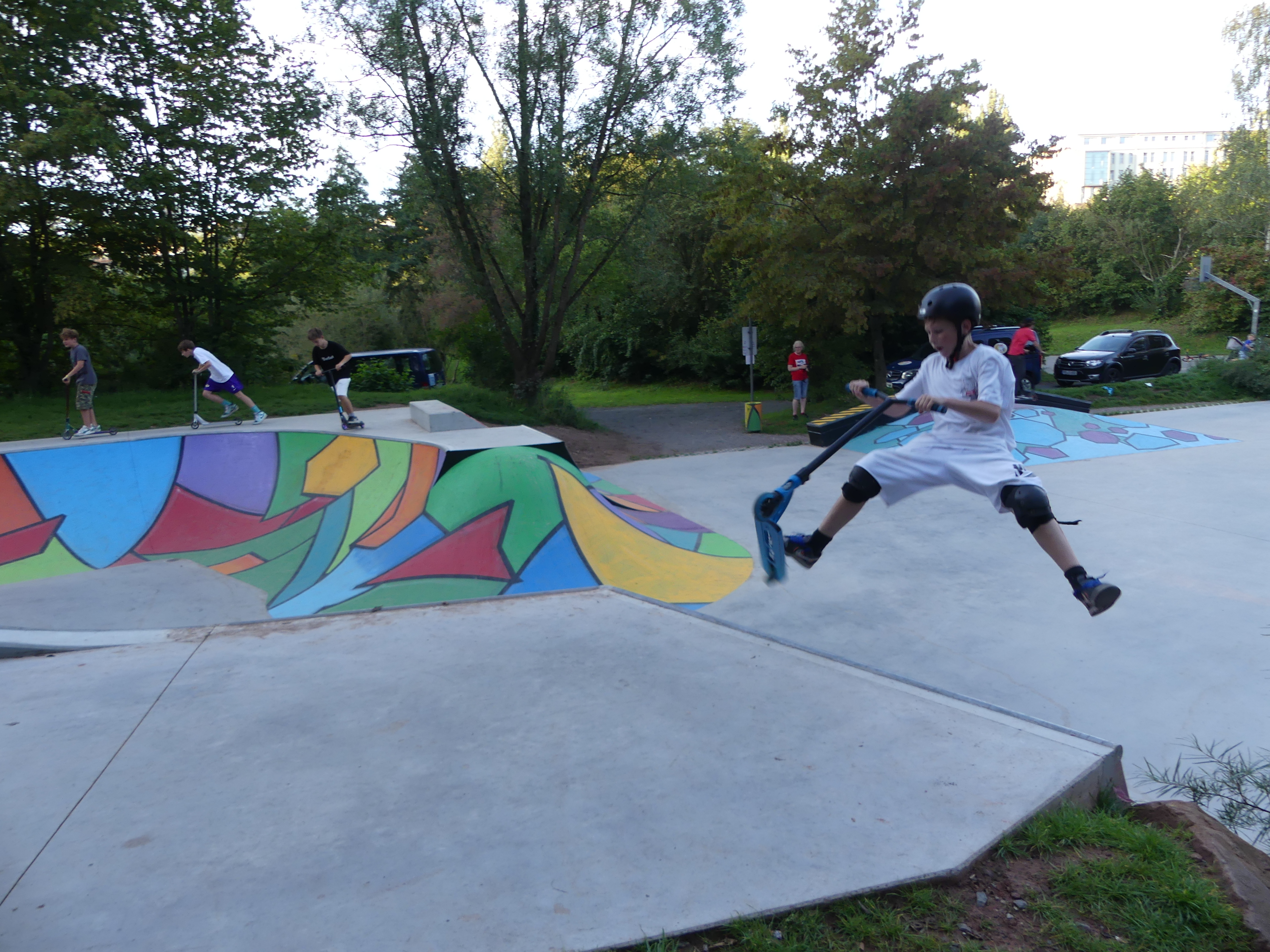 Spektakuläre Tricks beim Sk8 Date Spektakuläre Tricks beim Sk8 Date