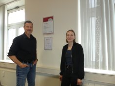 Mark Schlick (links) und Helen Müller