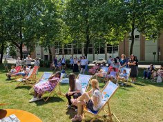 Beim School's out-Event am Wedebrunnen