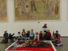 Die Klasse bei Skate@School in der Grundschule Husterhöhe