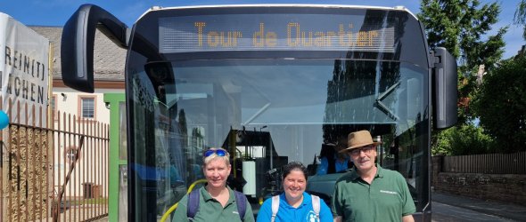 Die Gemeindeschwester plus und Vertreter des Seniorenbüros