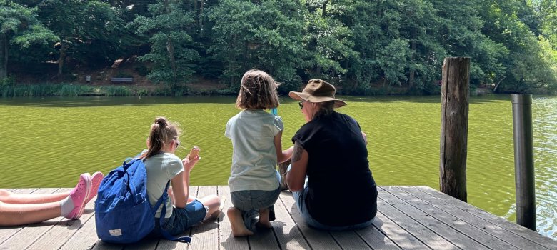 "Natur verbindet" am Eisweiher "Natur verbindet" am Eisweiher