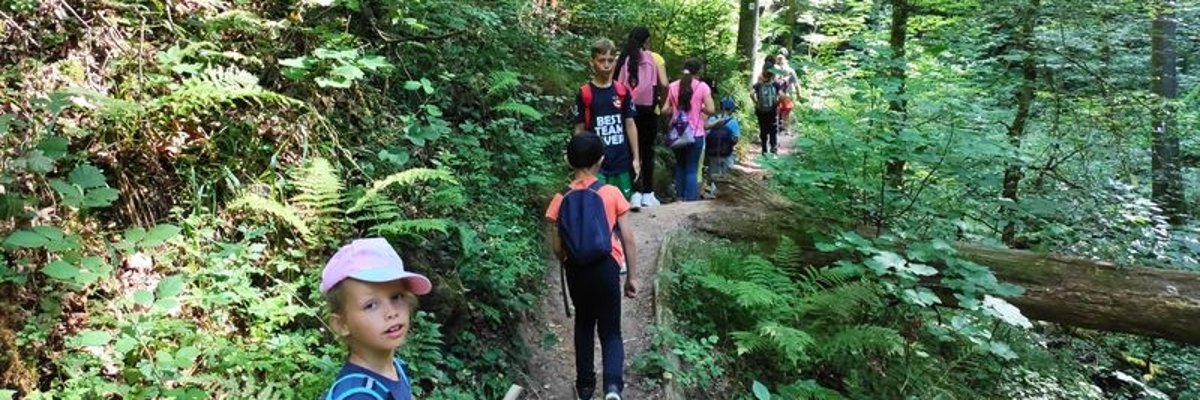 Unterwegs in der Hexenklamm