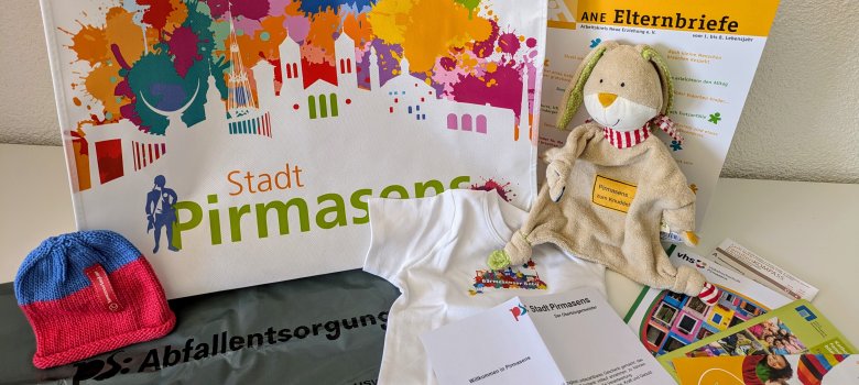 Willkommenspaket für Neugeborene