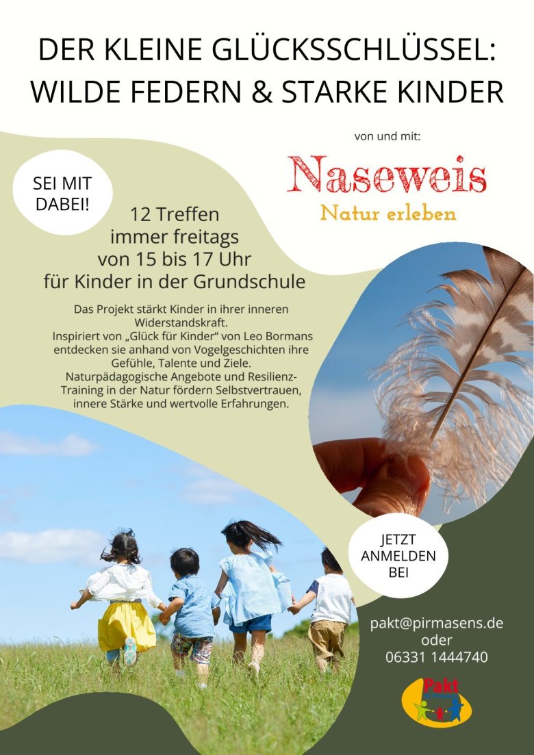 Flyer "Der kleine Glücksschlüssel" Flyer "Der kleine Glücksschlüssel"