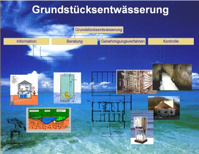 Startbild Grundstücksentwässerung Startbild Grundstücksentwässerung