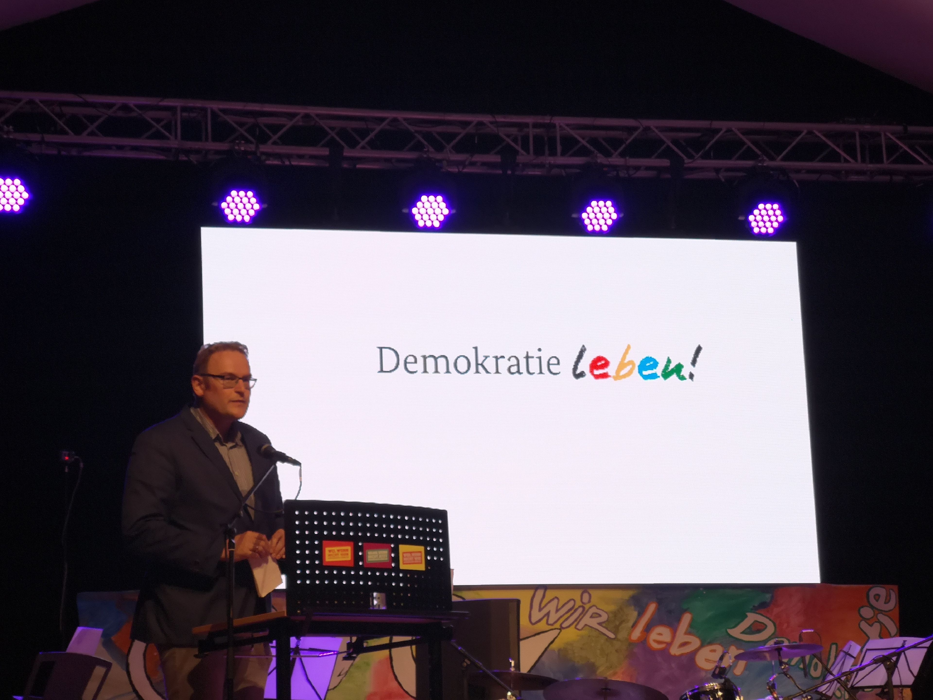 Oberbürgermeister Markus Zwick - Abschlussveranstaltung - Demokratie leben Oberbürgermeister Markus Zwick - Abschlussveranstaltung - Demokratie leben