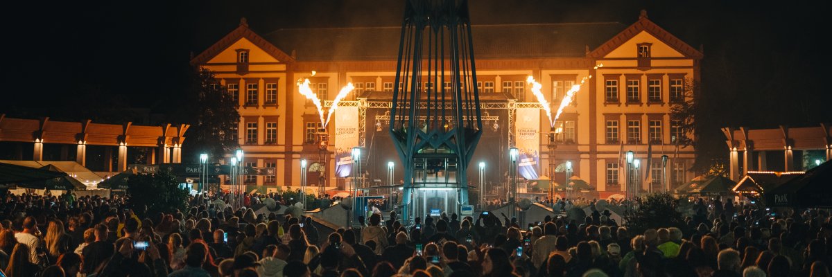 Exefest 2019 - Feuerwerk Exefest 2019 Feuerwerk über Rathaus