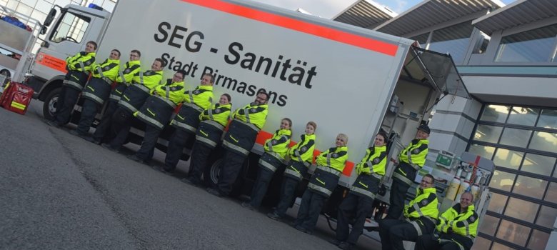 SEG Pirmasens Gruppenbild SEG Pirmasens seitlich
