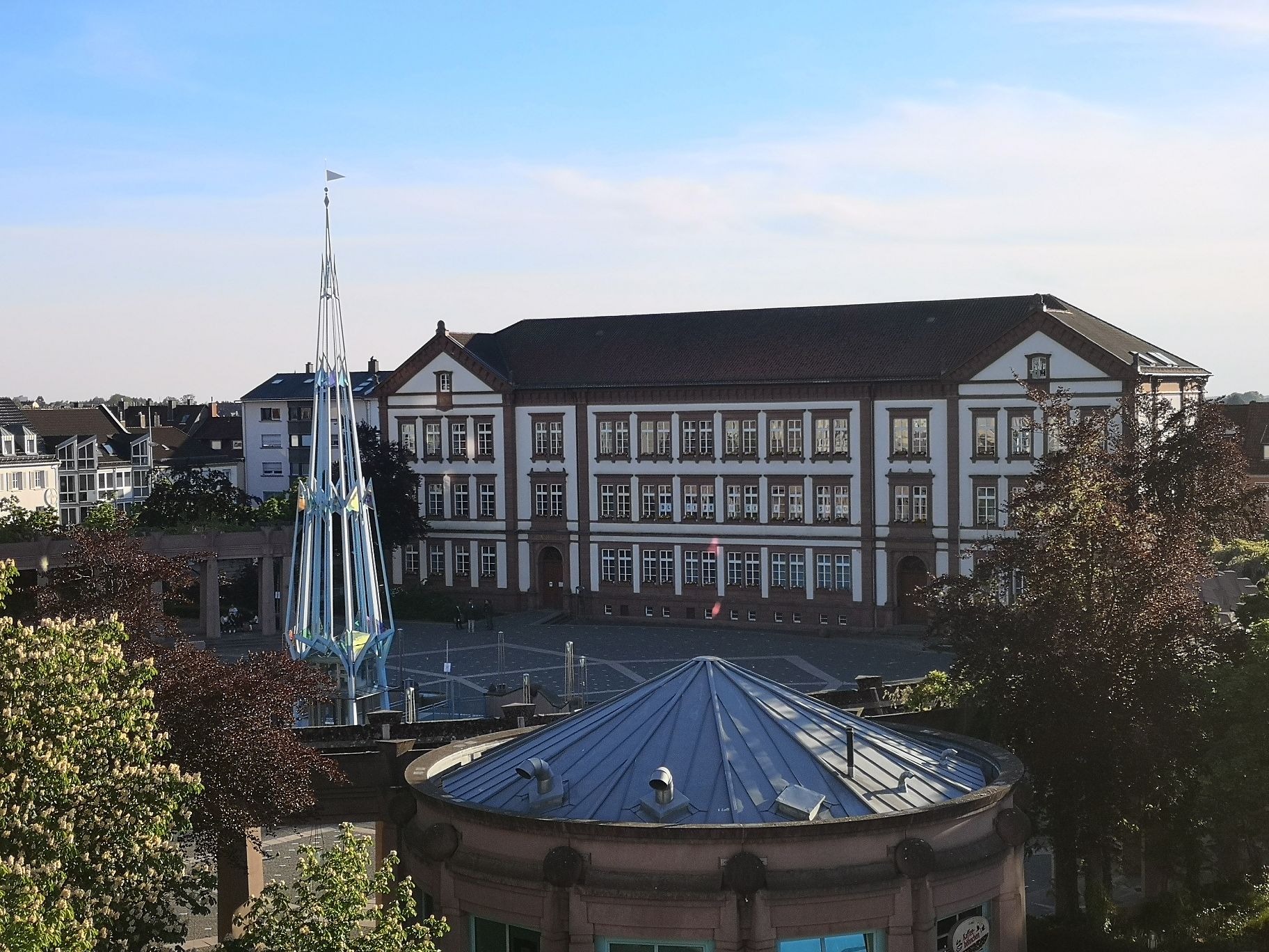 Exerzierplatz - Ausblick von der Kaufhalle Exerzierplatz - Ausblick von der Kaufhalle