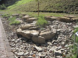 Geologiepfad Zweibrücken Geologiepfad Zweibrücken mit ortstypischem Gestein aus Muschelkalk