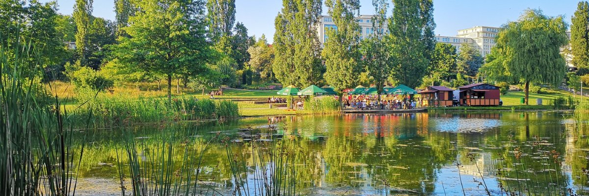 Biergarten Strecktal Biergarten Strecktal mit Blick auf See