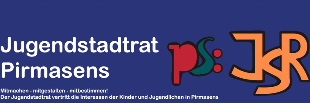Jugendstadtrat Pirmasens Header Logo Jugendstadtrat Pirmasens Header Logo