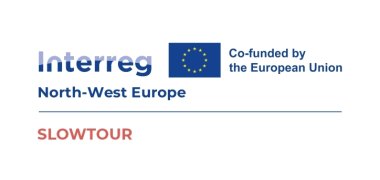 Logografik SLOWTOUR - Interreg North West Europe - Co-funded by the European Union