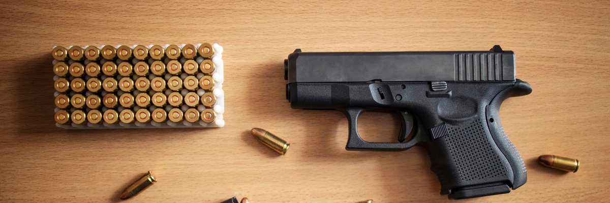 Sportwaffe mit Munition