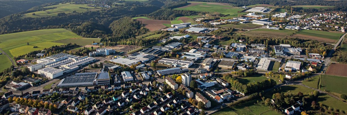 Gewerbegebiet Erlenteich Luftbild von Gewerbegebiet Erlenteich
