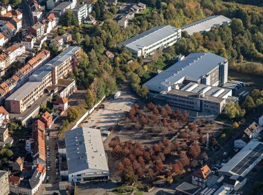Luftbild Messehallen Pirmasens Luftbild der Messehallen Pirmasens