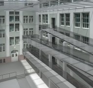Modellzeichnung Rheinberger Atrium Modellzeichnung Rheinberger Atrium