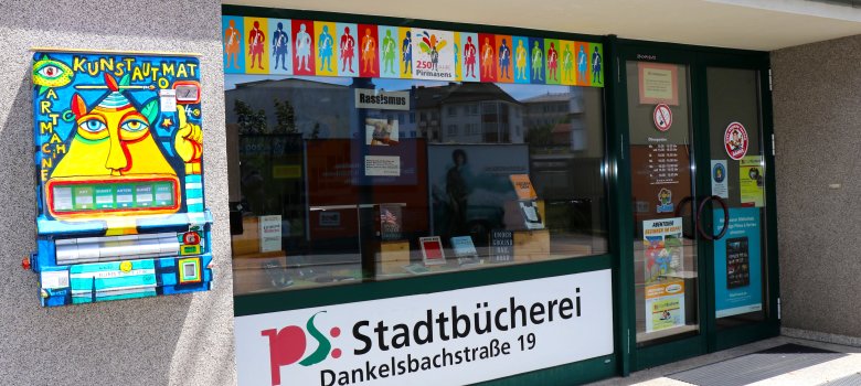 Eingang Stadtbücherei Eingang Stadtbücherei
