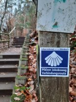 Markierungsschild Jakosbweg Markierungsschild Jakosbweg
