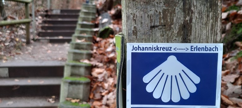 Markierungsschild Jakosbweg Markierungsschild Jakosbweg