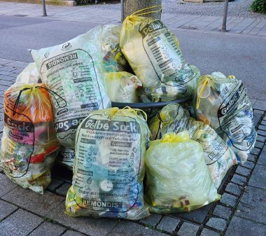 Gelbe Säcke Gelber Sack