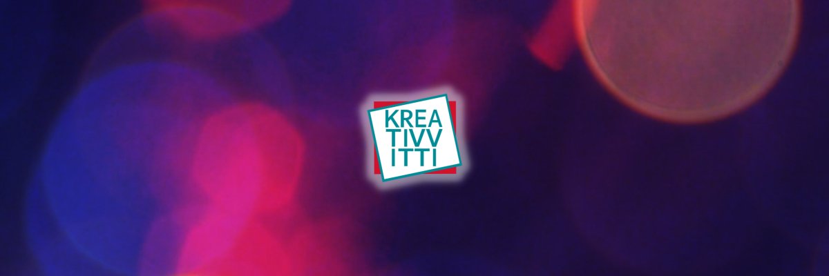 Logo KREATIVVITTI Logo KREATIVVITTI auf farbigen Hintergrund