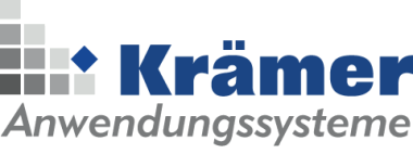 Logo Krämer Anwendungssysteme Logo mit der Aufschrift Krämer Anwendungssysteme