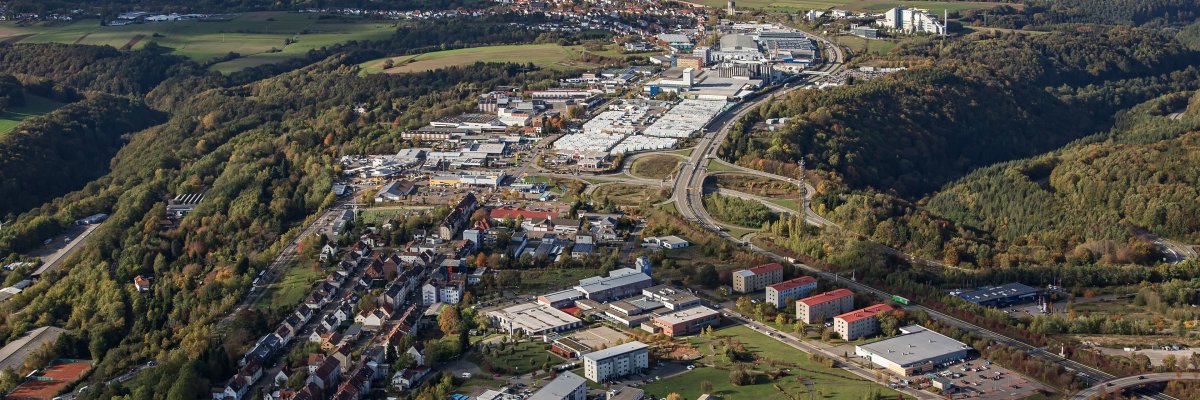 Luftbild Husterhöhe, Blickrichtung Fehrbach Luftbild Husterhöhe, Blickrichtung Fehrbach
